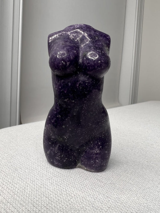 3" Lepidolite Body(Dark)