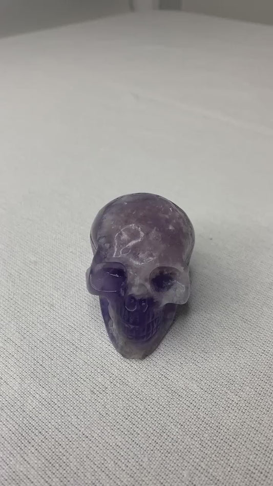 Fluorite Skull