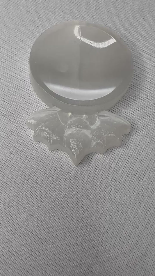 Selenite Bat Bowl